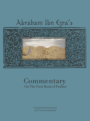 cover image of Rabbi Abraham Ibn Ezra's Commentary on the First Book of Psalms